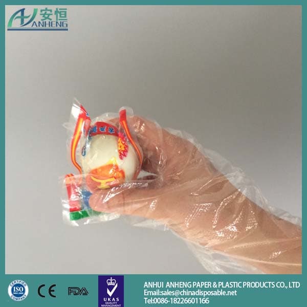 china factroy price disposable pe gloves